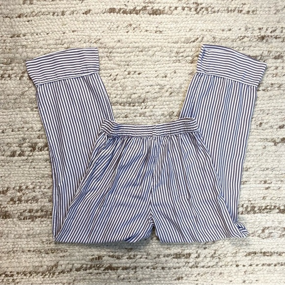 Ettitude CleanBamboo Striped Pajama Set, Top S + Bottom M - Picture 9 of 13